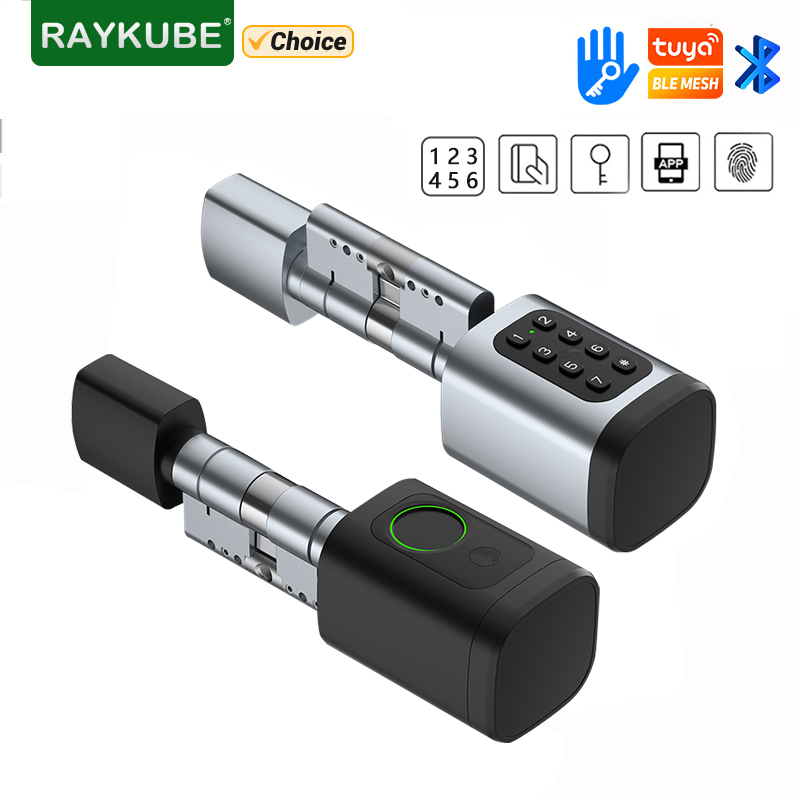 Home Automation System Diy - RAYKUBE V1 Tuya BLE TT ล็อคสมาร์ทประตูล็อคอิเล็กทรอนิกส์