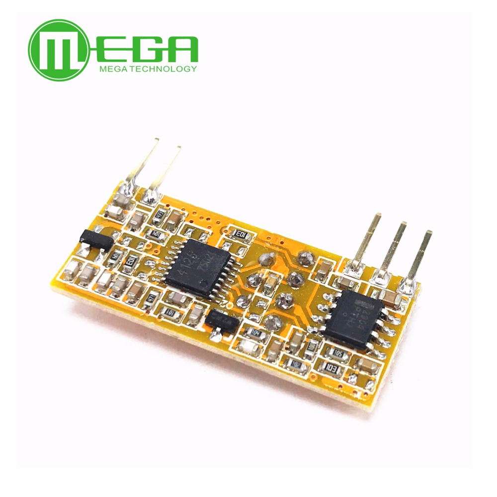 433Mhz Receiver Module - RXB8 433Mhz Superheterodyne โมดูลรับสัญญาณไร้สายที่สมบูรณ์แบบสําหรับ Arduino AVR