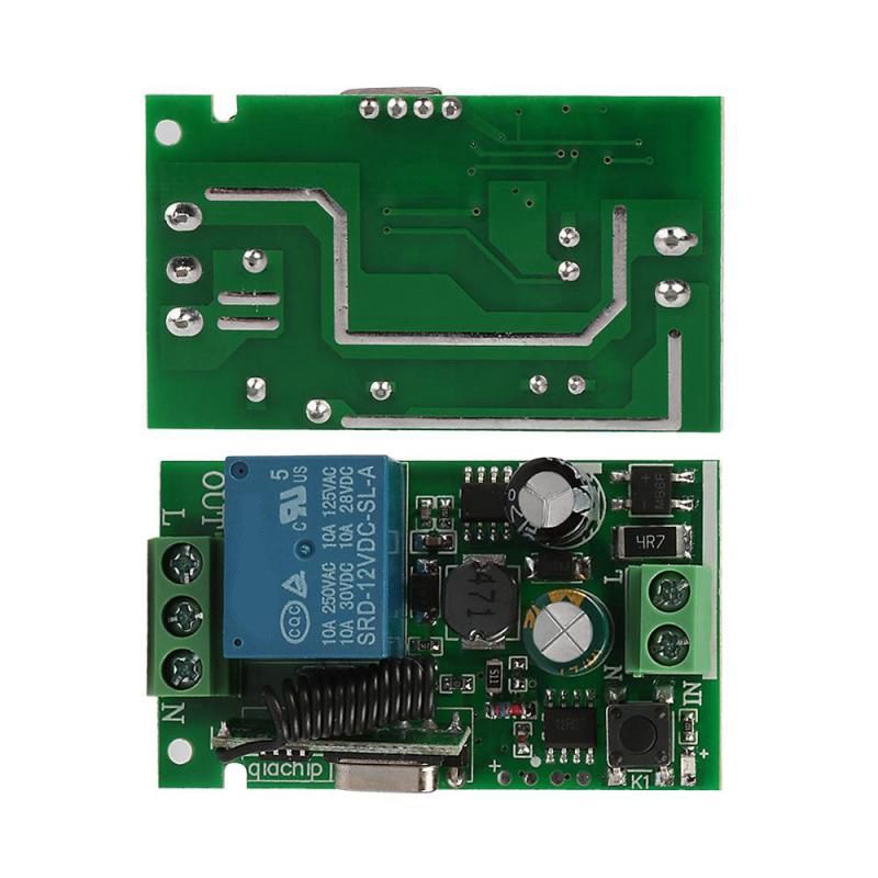 Universal 433 MHz AC 220V 1ช่อ - 433Mhz Receiver Module บทวิจารณ์และราคา