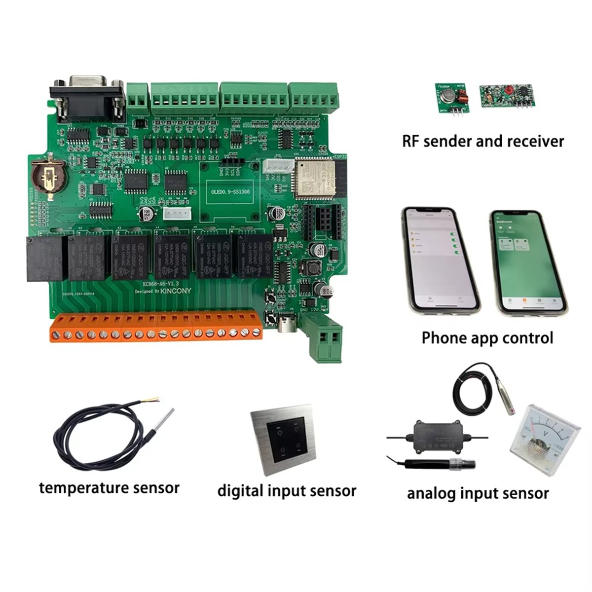 บอร์ดพัฒนา KC868-A6 รองรับ MQT - Home Automation Diy บทวิจารณ์และราคา