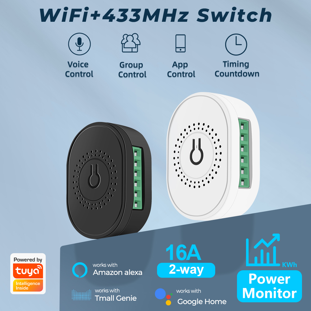 เบ้า Power Monitor 16A Tuya Wi - Home Automation Diy บทวิจารณ์และราคา