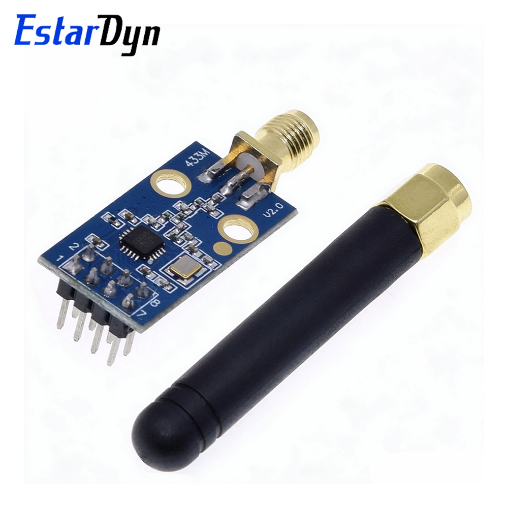 โมดูลรับส่งสัญญาณไร้สาย RF รุ่ - 433Mhz Receiver Module บทวิจารณ์และราคา