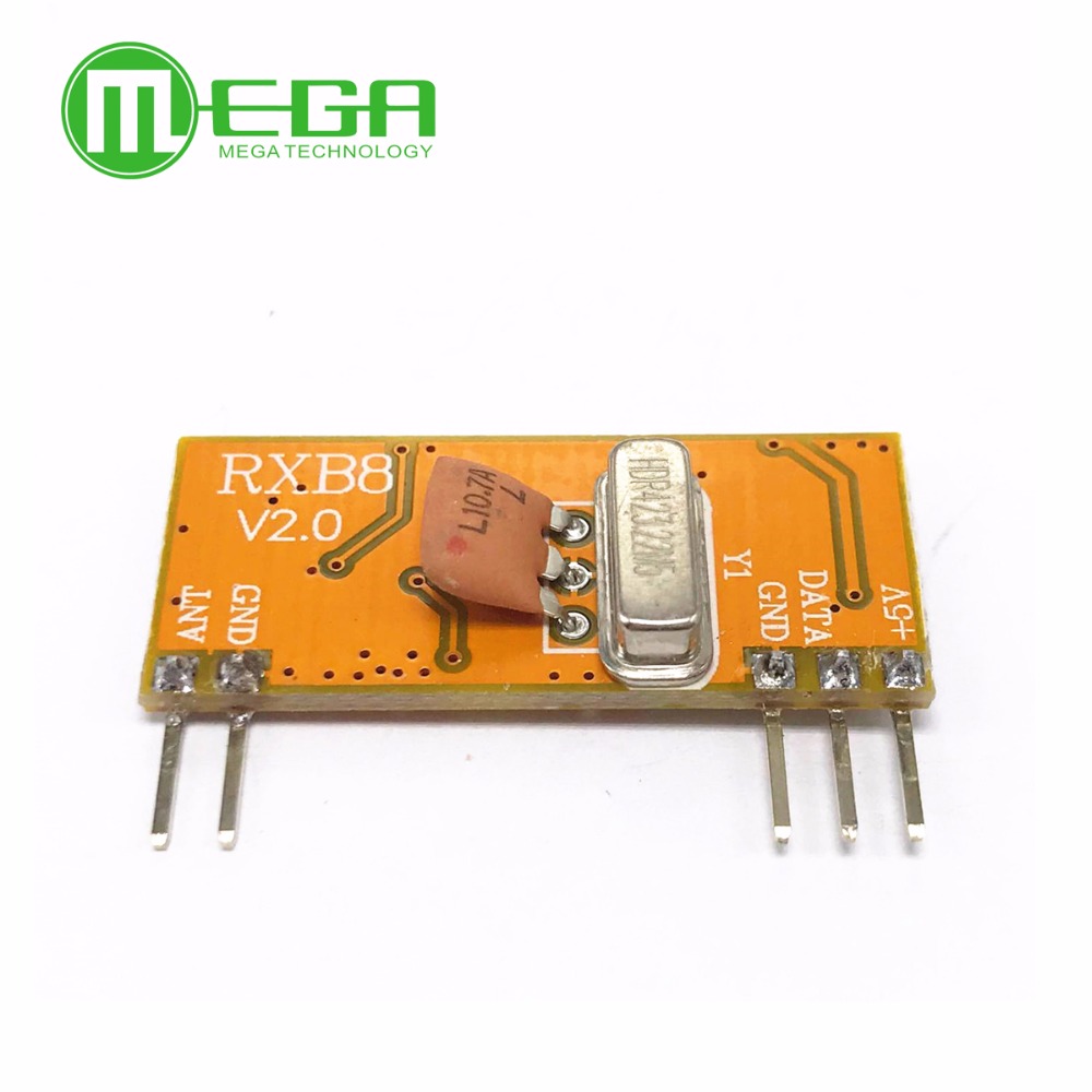 RXB8 433Mhz Superheterodyne โม - 433Mhz Receiver Module บทวิจารณ์และราคา