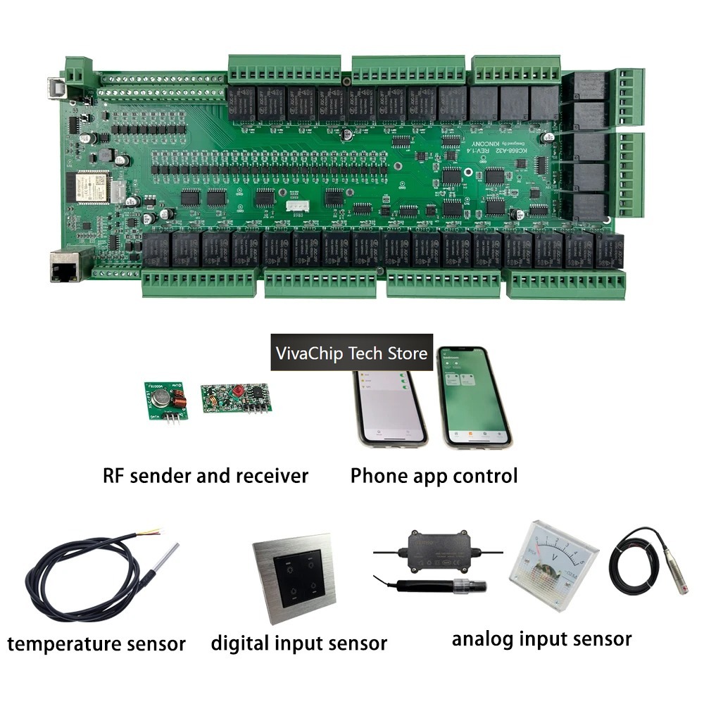 VivaCTKC868-A32 ESP32 บอร์ดพัฒ - Home Automation With Arduino บทวิจารณ์และราคา