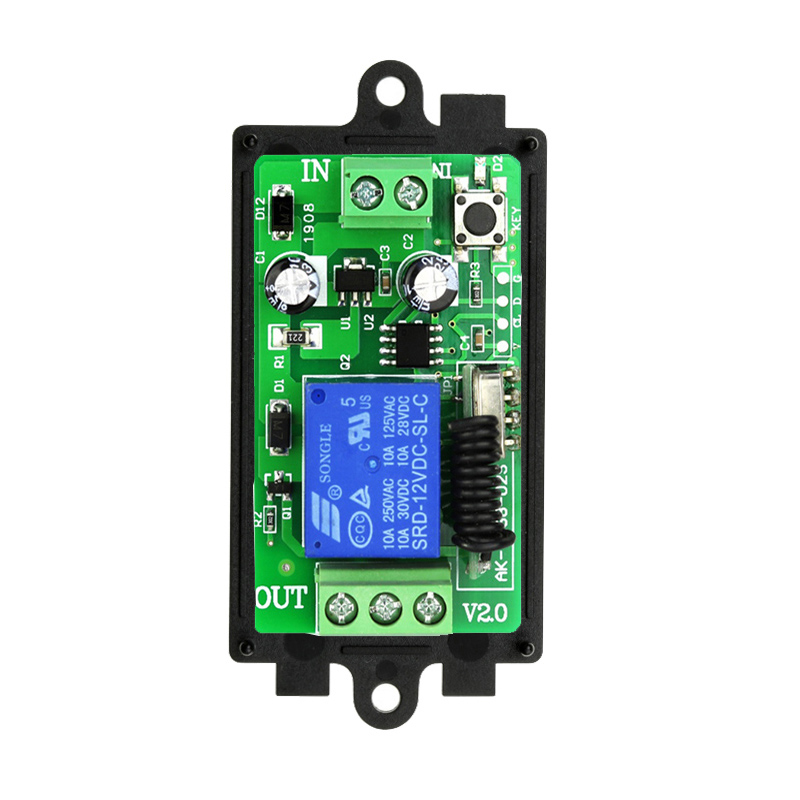 รีเลย์สวิตช์ควบคุมระยะไกลแบบไร - Home Automation Diy บทวิจารณ์และราคา