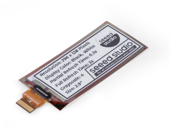 หน้าจอ E-Ink ขาวดำแบบยืดหยุ่นข - Display Epaper 2.9 บทวิจารณ์และราคา