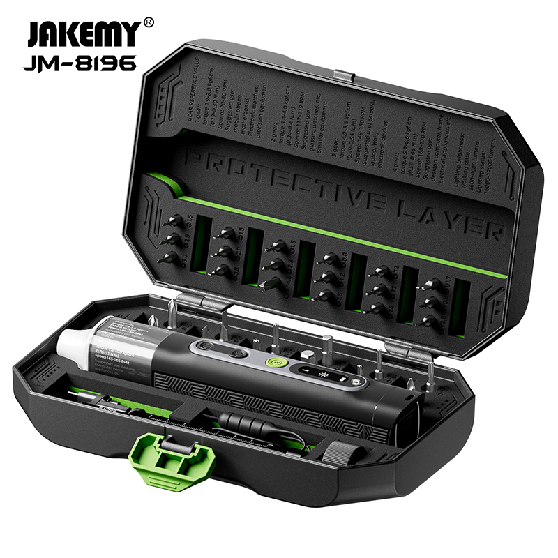 JAKEMY JM-8196 ไขควงแม่เหล็กไฟ - Home Automation System Diy บทวิจารณ์และราคา