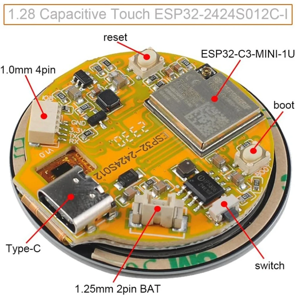 ESP32-2424S012C-I โมดูลจอแสดงผ - Home Automation With Arduino บทวิจารณ์และราคา